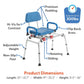 Swivel & Sliding Transfer Bench w/ Arm Rests Journey Health & Lifestyle - AskSAMIE: Answers for Accessibility