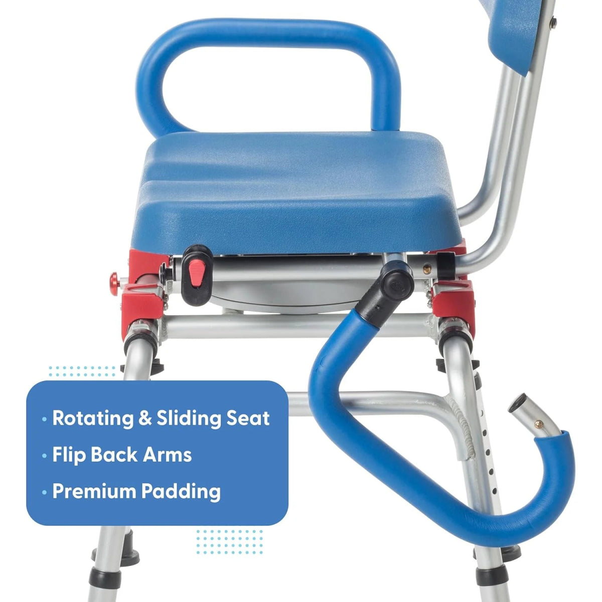 Swivel & Sliding Transfer Bench w/ Arm Rests Journey Health & Lifestyle - AskSAMIE: Answers for Accessibility