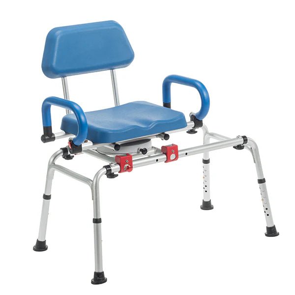 Swivel & Sliding Transfer Bench w/ Arm Rests Journey Health & Lifestyle - AskSAMIE: Answers for Accessibility