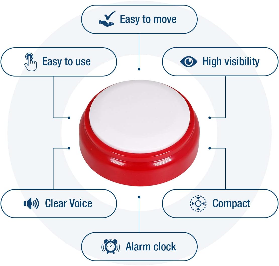 Talking Button Alarm Clock AskSAMIE: The Accessibility Marketplace - AskSAMIE: Answers for Accessibility