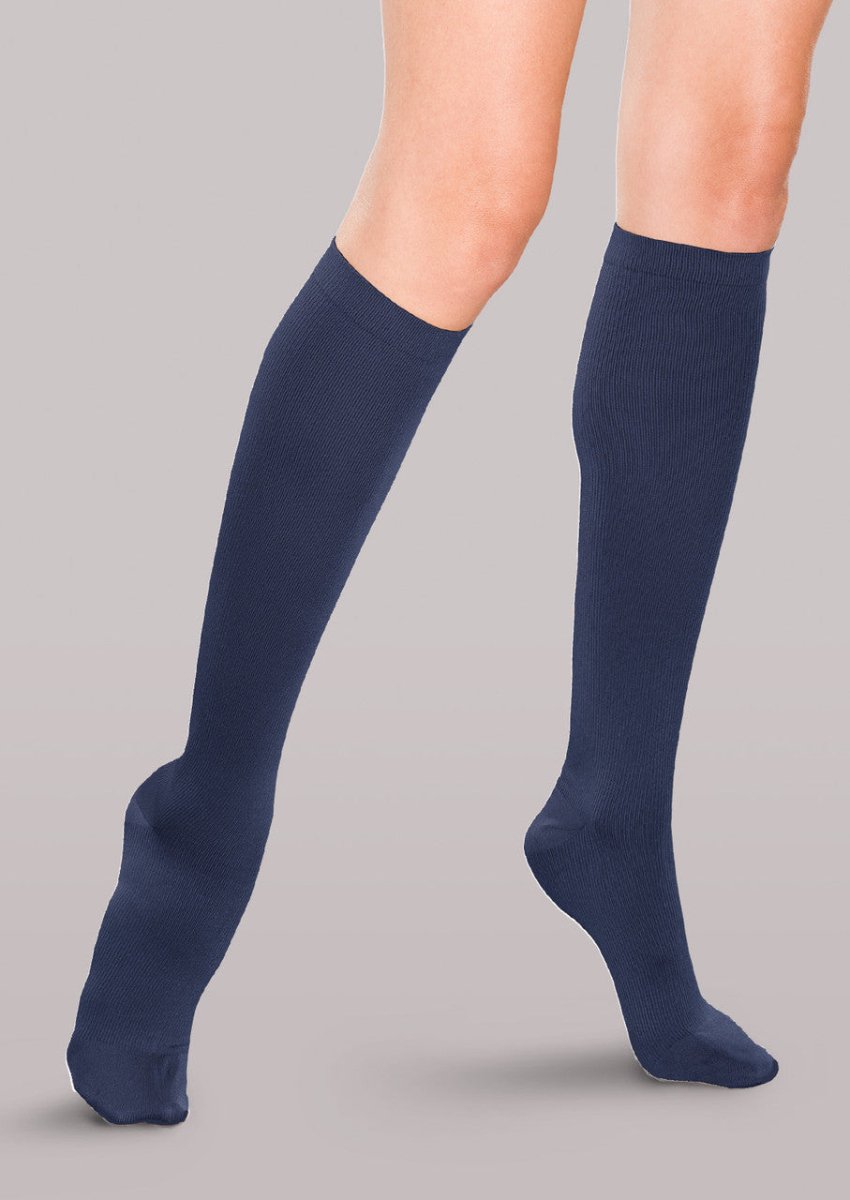 Therafirm Mild Support Ribbed Trouser Compression Socks Therafirm - AskSAMIE: Answers for Accessibility