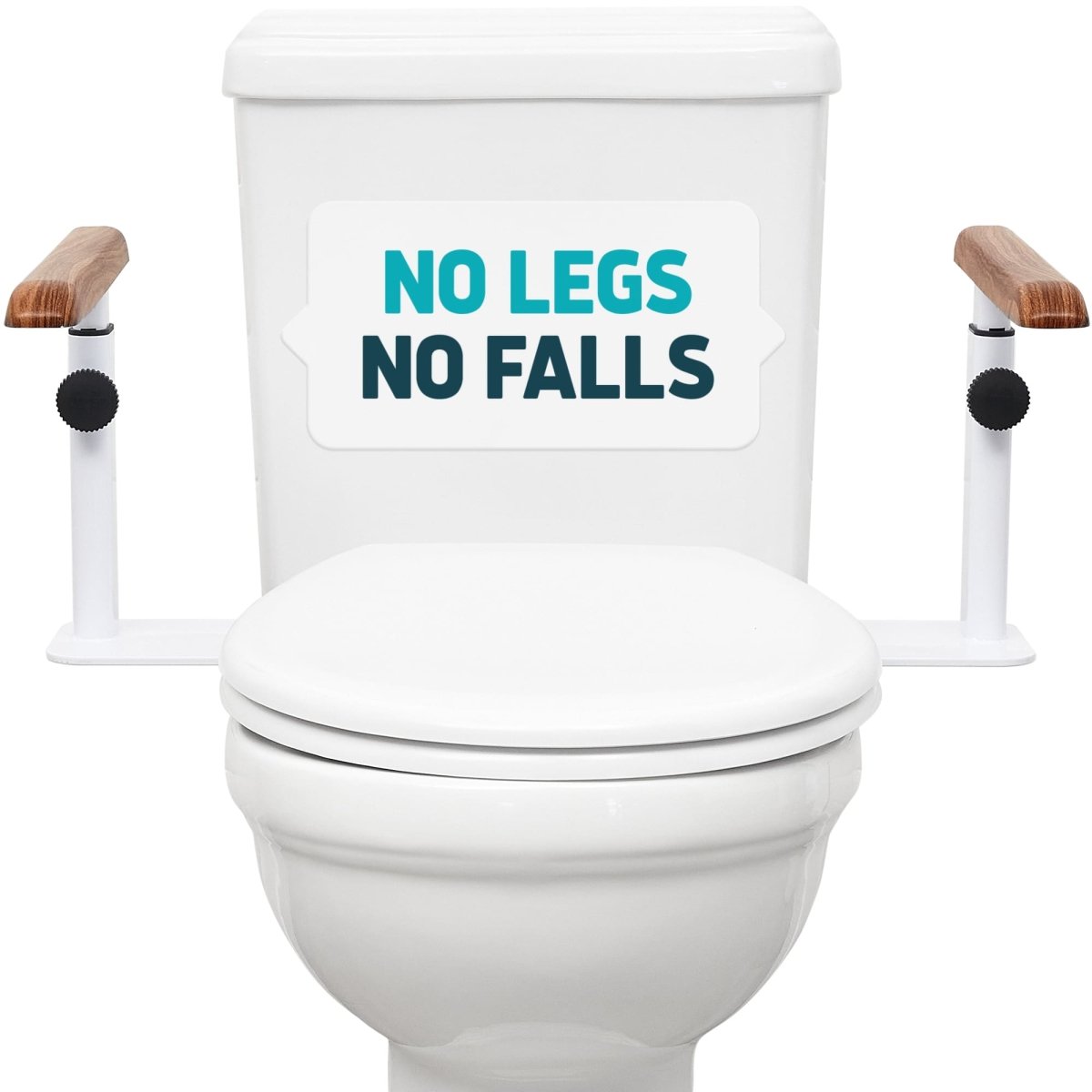 Toilet Safety Rails with Adjustable Height – No-Leg Design for Seniors Lunderg - AskSAMIE: Answers for Accessibility
