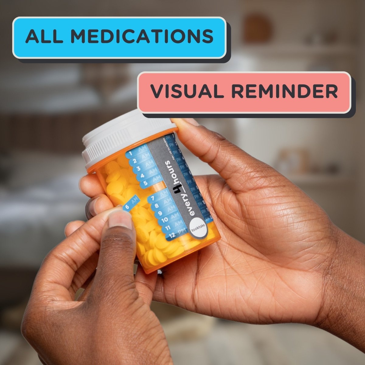 Tooktake | Medication Tracking Stickers AskSAMIE - AskSAMIE: Answers for Accessibility