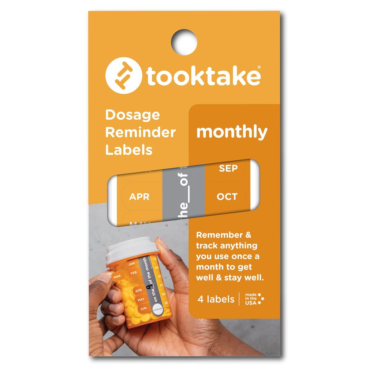Tooktake | Medication Tracking Stickers AskSAMIE - AskSAMIE: Answers for Accessibility