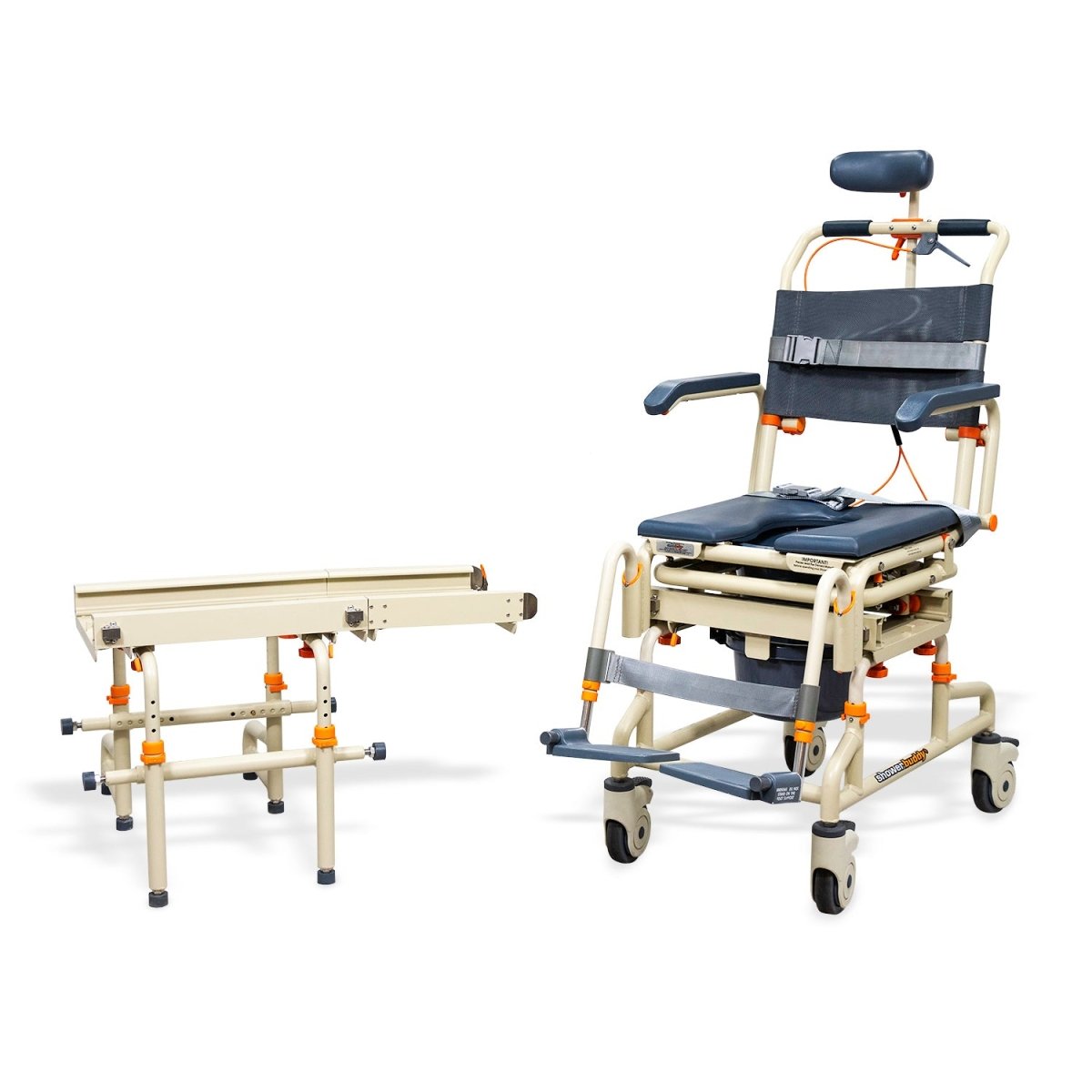 Tub Buddy Shower Chair Over the Bath with Tilt SolutionBased - AskSAMIE: Answers for Accessibility