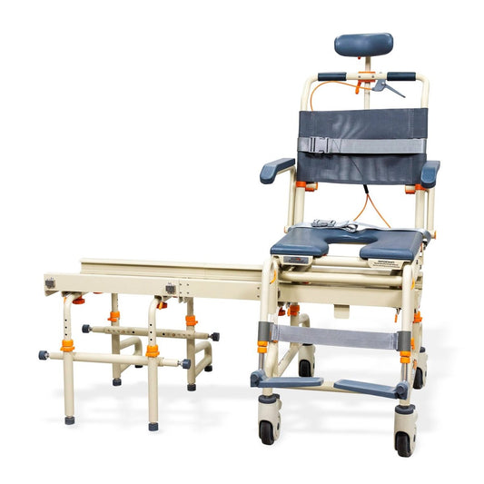 Tub Buddy Shower Chair Over the Bath with Tilt SolutionBased - AskSAMIE: Answers for Accessibility