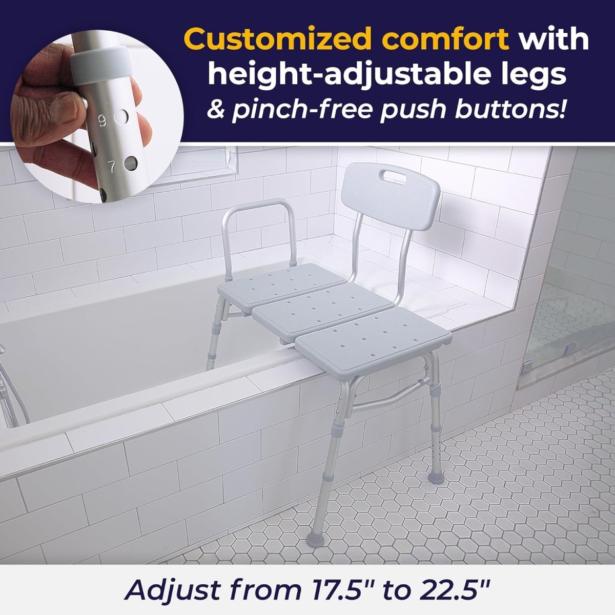 Tub Transfer Bench Drive Medical - AskSAMIE: Answers for Accessibility