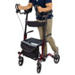 Upright Walker | Lightweight, Adjustable Rollator with Seat Vive Health - AskSAMIE: Answers for Accessibility
