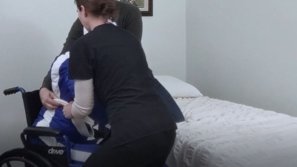 Video Training: Transferring Someone with Two People Higher Standards Caregiver Training - AskSAMIE: Answers for Accessibility