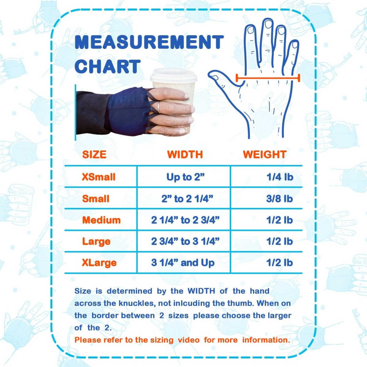 Hand Weight in use