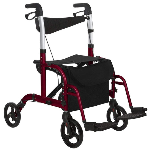 Wheelchair Rollator Combo Vive Health - AskSAMIE: Answers for Accessibility