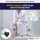 Wide and Flat Seat Shower Chair w/ Back & Arms AskSAMIE: Answers for Caregiving - AskSAMIE: Answers for Accessibility