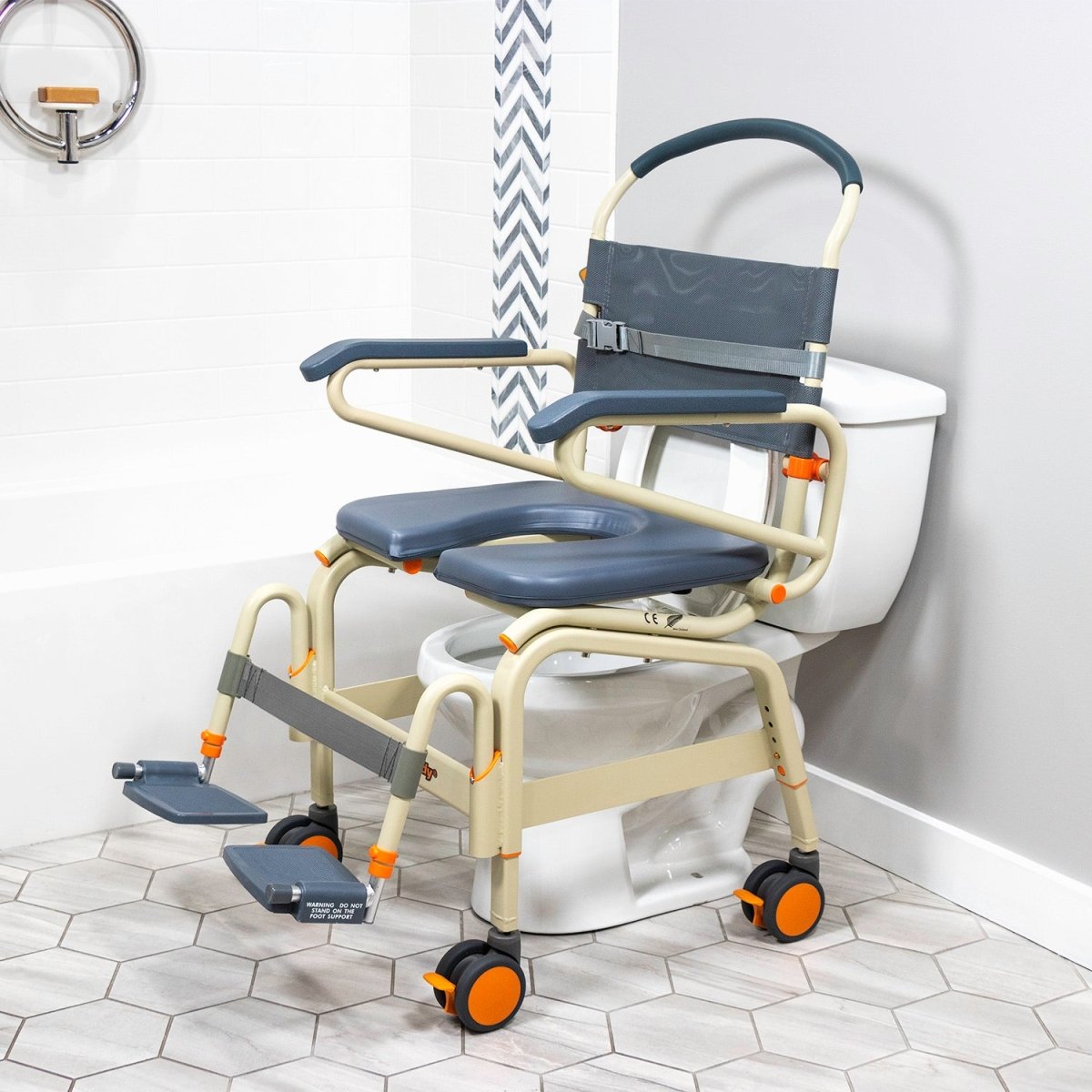 Wide Roll - In Shower Chair SolutionBased - AskSAMIE: Answers for Accessibility
