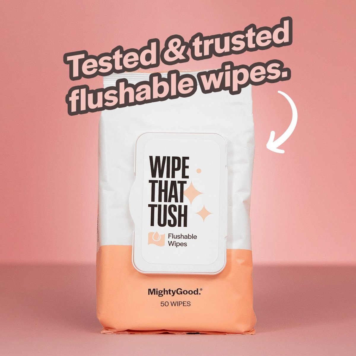 Wipe That Tush Flushable Wet Wipes Mighty Good - AskSAMIE: Answers for Accessibility