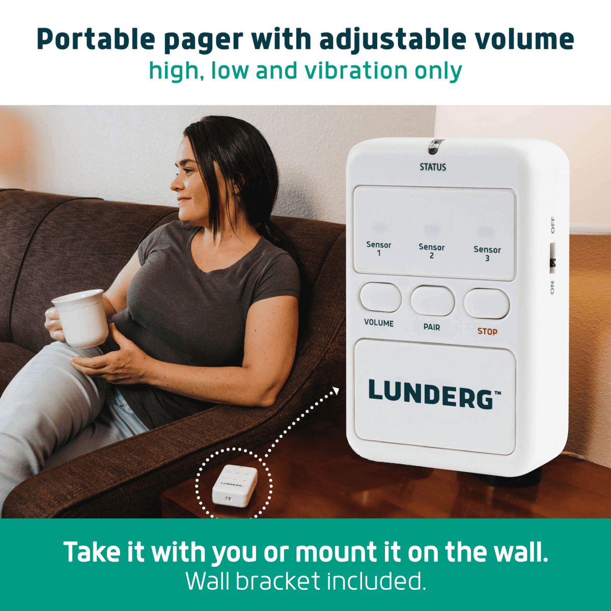 Wireless Bed Alarm for Elderly – Fall Prevention Bed Exit Sensor Lunderg - AskSAMIE: Answers for Accessibility