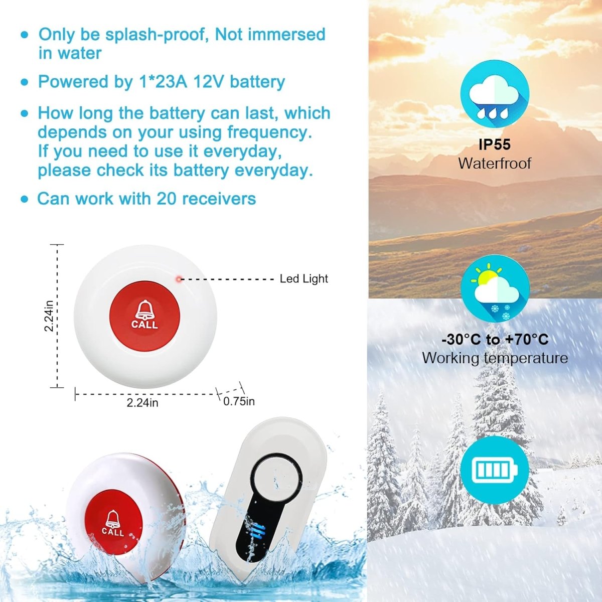 Wireless Caregiver Pager AskSAMIE: Answers for Accessibility - AskSAMIE: Answers for Accessibility