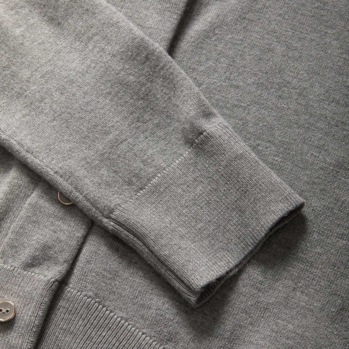 Women's Grey Adaptive Magnetic Front Knit Cardigan Sweater by MagnaReady® MagnaReady - AskSAMIE: Answers for Accessibility