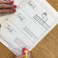 LegiLiner Self-Inking Teacher Stamp-1/2-inch Dashed Handwriting Line