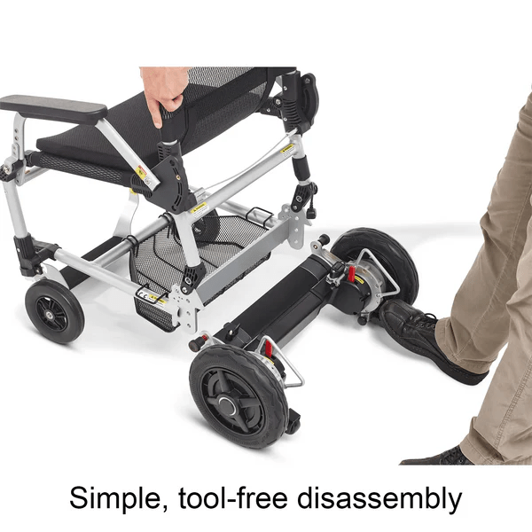Zoomer - Lightweight Folding Power Wheelchair Journey Health & Lifestyle - AskSAMIE: Answers for Accessibility