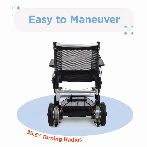 Zoomer - Lightweight Folding Power Wheelchair Journey Health & Lifestyle - AskSAMIE: Answers for Accessibility