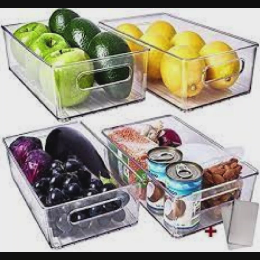 stackable fridge bins demo video done by occupational therapist