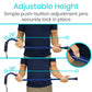 Single point cane adjusts 29"-38"