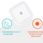 2 Motion Sensor Lights AliE - AskSAMIE: Answers for Accessibility