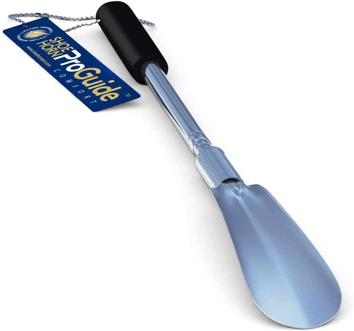 24" Long Handled Shoe Horn w/ Flexible Head FootMatters - AskSAMIE: Answers for Accessibility
