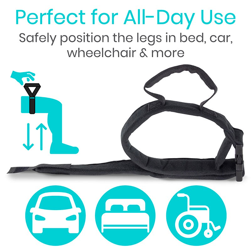 leg lifter for use in car wheelchairs and bed by AskSAMIE