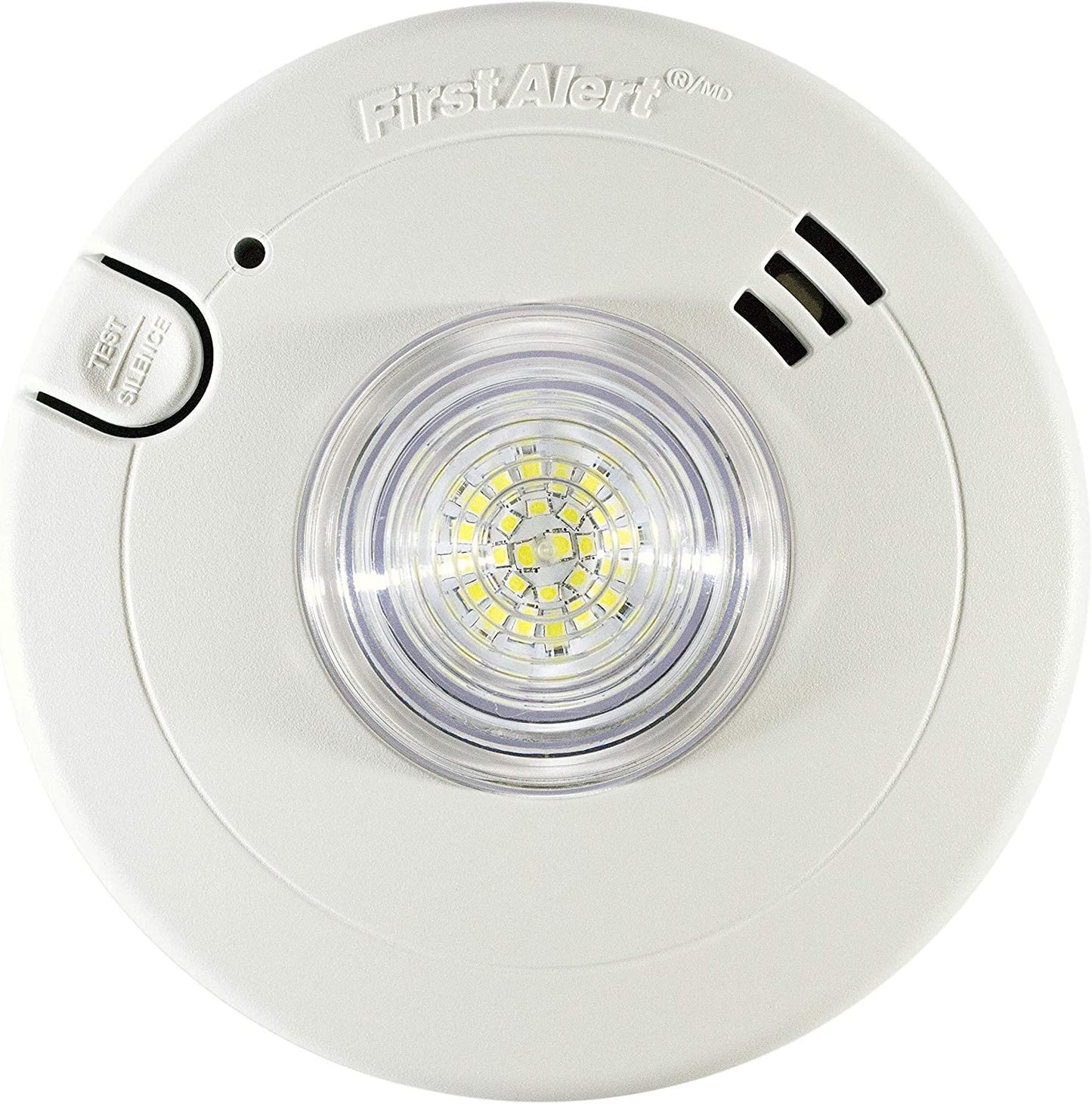smoke alarm with strobe light