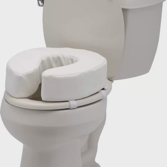video of how to use the foam seat on the toilet
