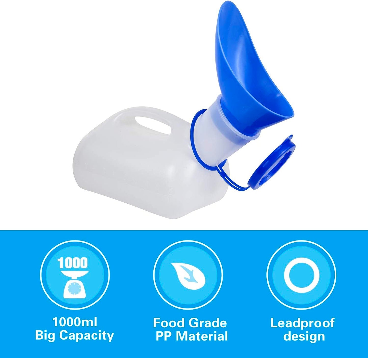 Unisex Leak Proof Urinal