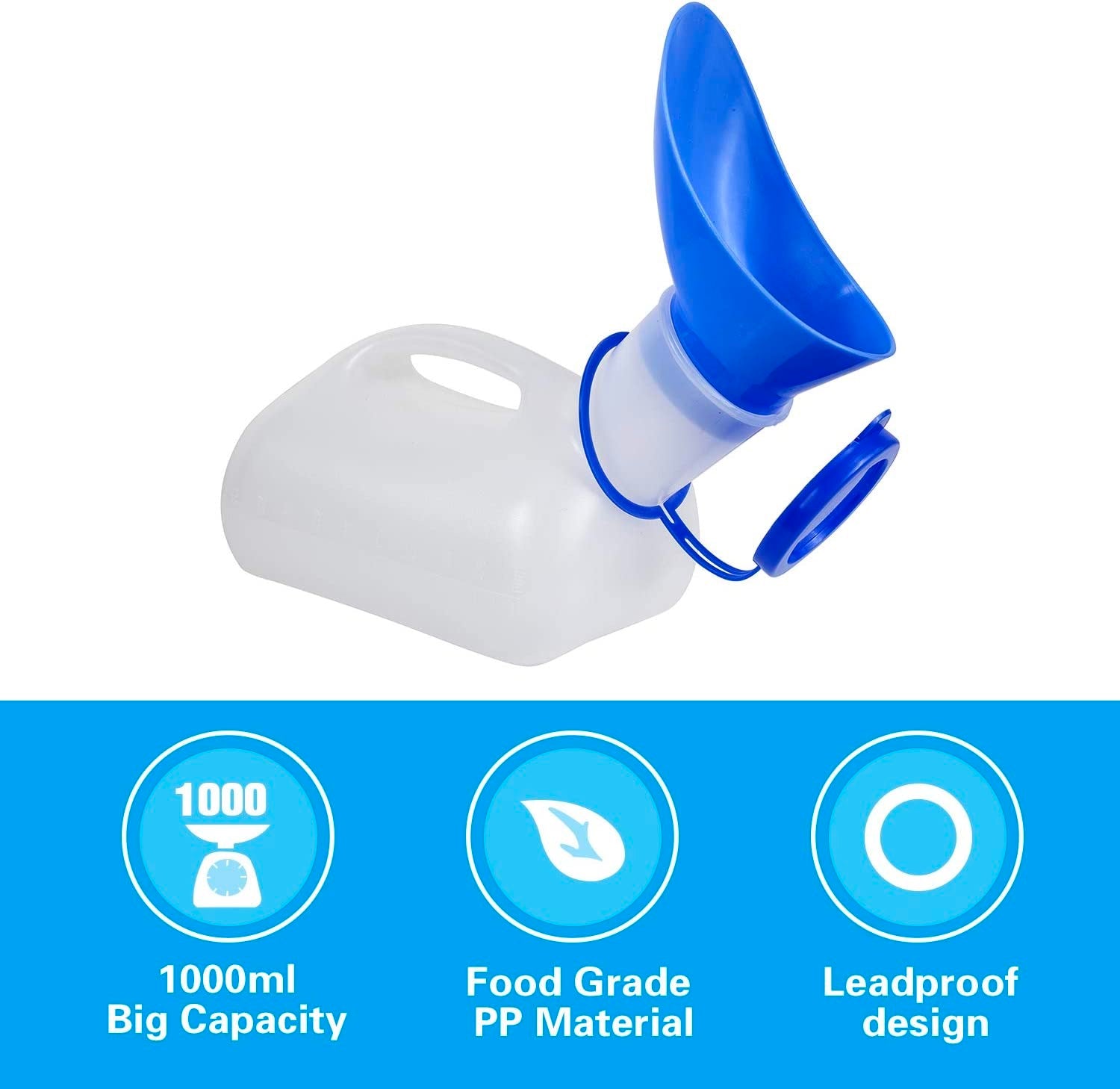 Unisex Leak Proof Urinal