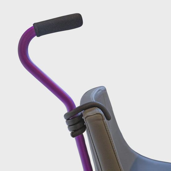 video of how to use the cane holder