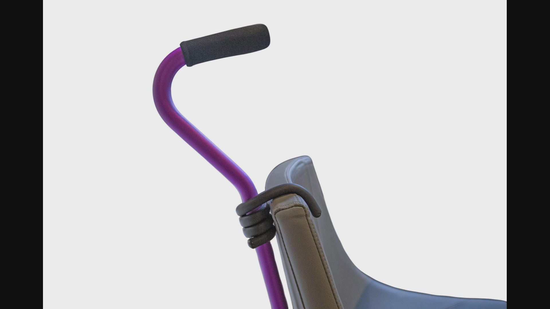 video of how to use the cane holder