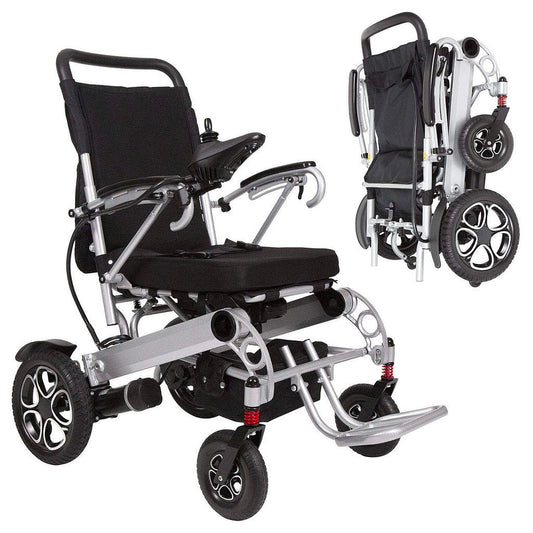 folding power wheelchair