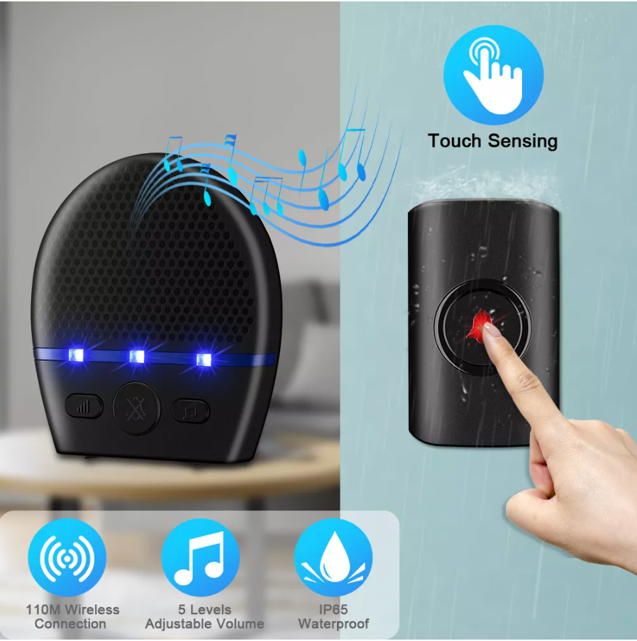 Wireless Flashing Doorbell