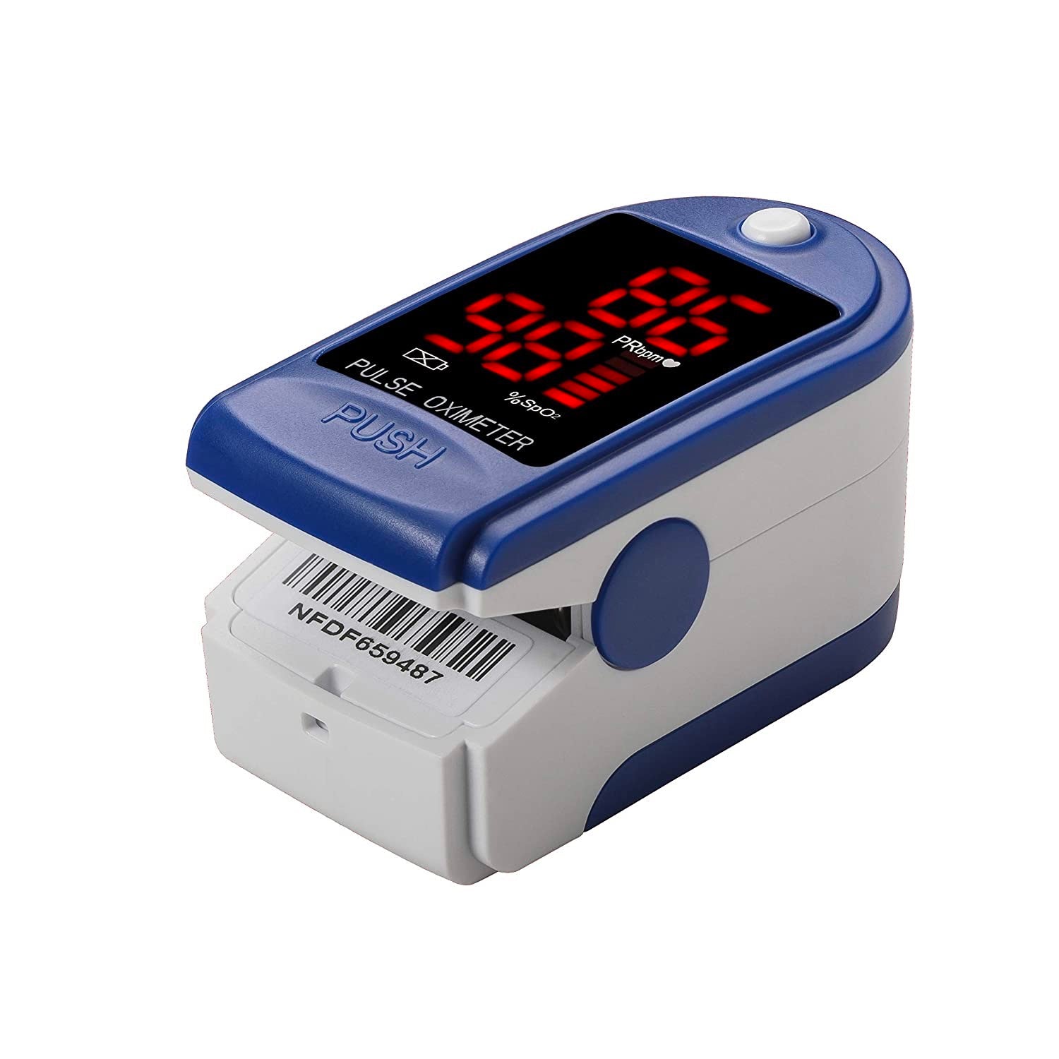 close up pulse oximeter