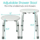 shower stool dimensions by AskSAMIE