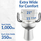 dimensions of toilet seat