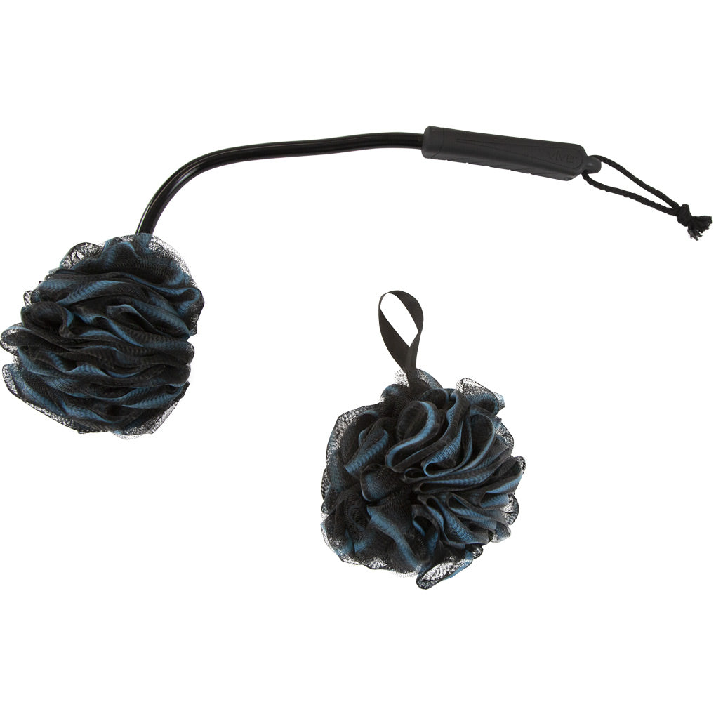 bent handled loofah