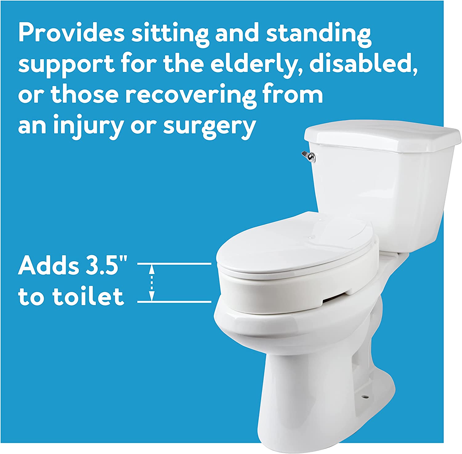 round toilet seat on toilet