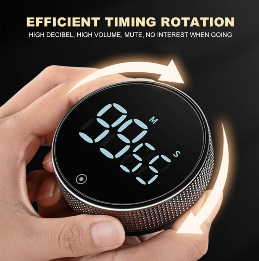 rotate timer to adjust