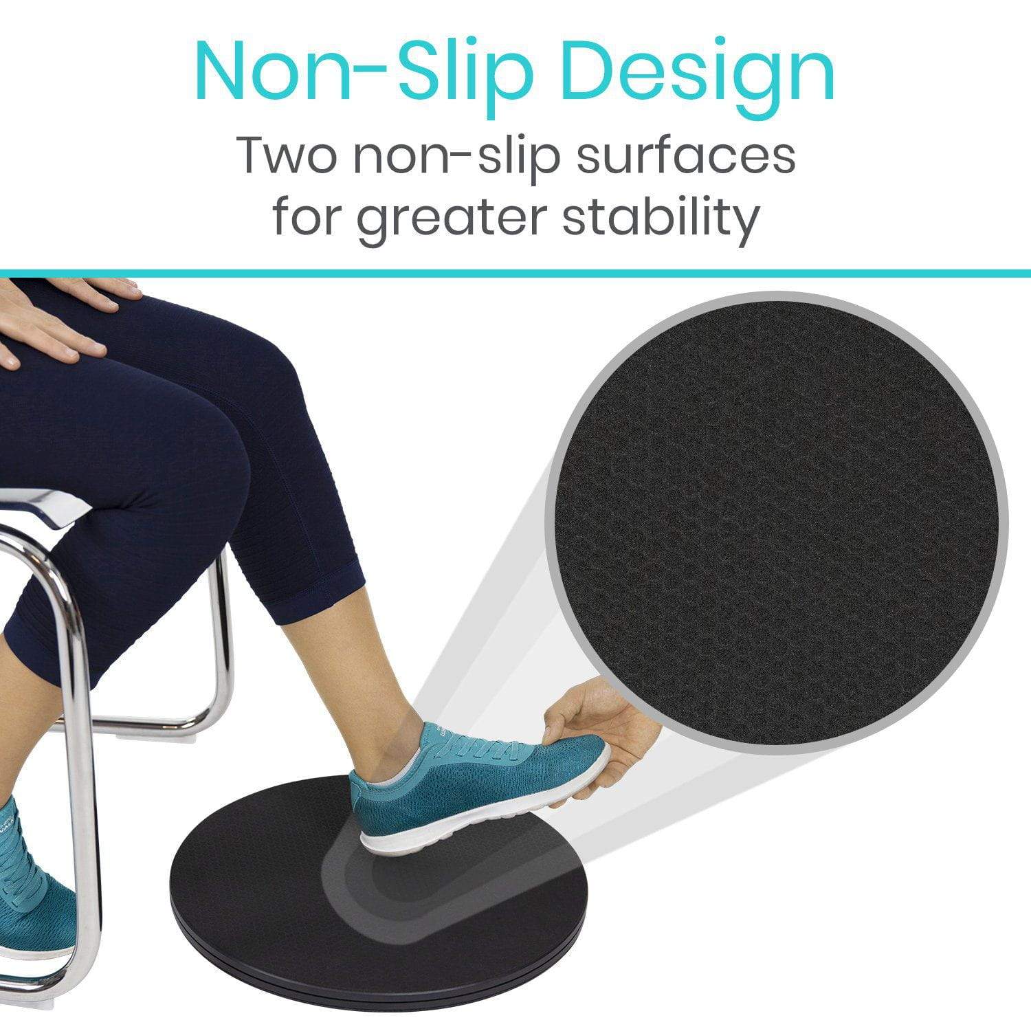 non slip design on pivot disc by AskSAMIE