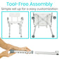 shower chair easy assembly
