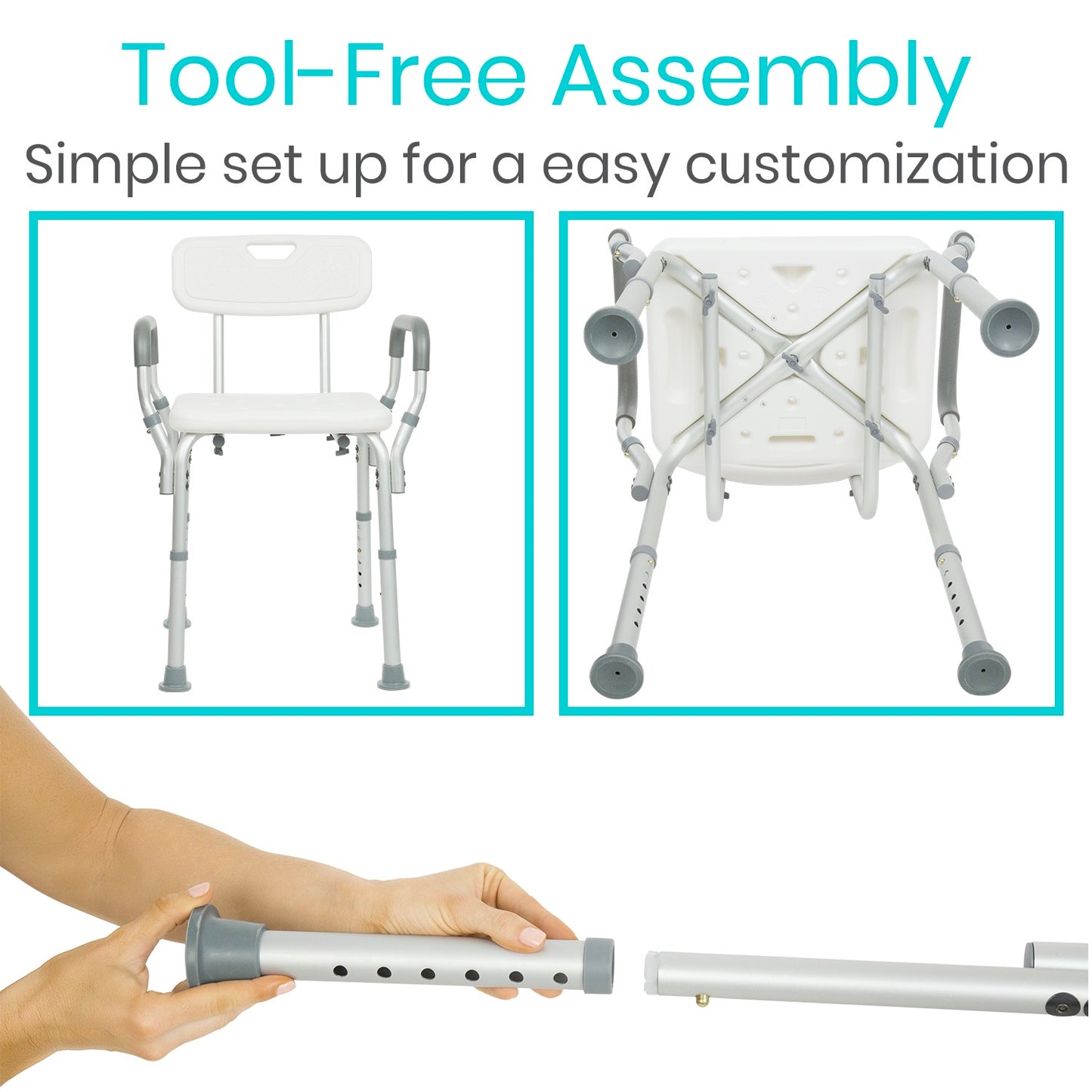 shower chair easy assembly