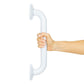 24" white grab bar by AskSAMIE