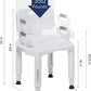 Wide Shower Chair with back dimensions