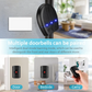 Wireless Flashing Doorbell multiple doorbells can be paried