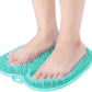 feet on foot scrubber